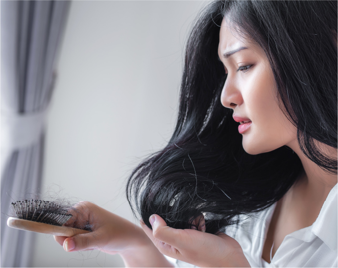 63% - 80% PHỤ NỮ THIẾU KẼM LÀ NGUYÊN NHÂN GÂY RỤNG TÓC SẠM DA